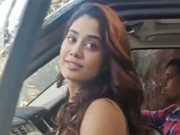 Janhvi Kapoor greets paps post workout session
