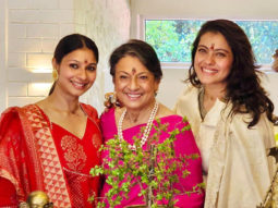 Kajol, Tanishaa and Tanuja Mukerji’s joyful entry into their lavish home in Lonavala; watch