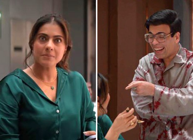 Kajol takes a dig at Karan Johar about nepotism in this commercial; KJO reacts