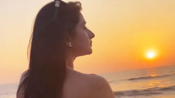 Kanika Mann enjoys the beautiful sunset by the beach