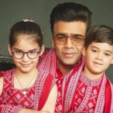 Karan Johar’s twins Yash and Roohi call him “fashionable”; proud dad reacts