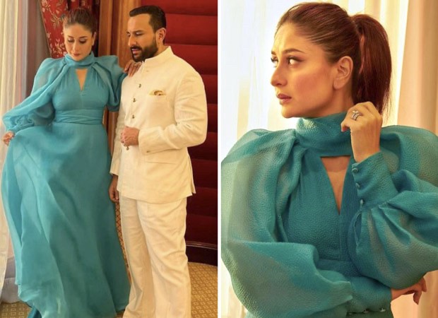 Blue Film Kareena Kapoor - Kareena Kapoor Khan in flowy blue gown and Saif Ali Khan in white pant-suit  pull off the ideal couple look at Red Sea International Film Festival :  Bollywood News - Bollywood Hungama