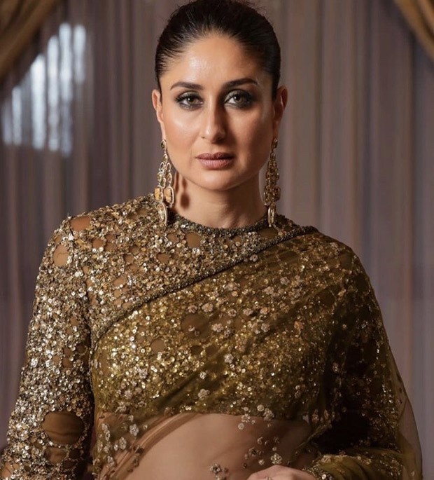 Kareena Kapoor Khan looks like a vision to behold in a Sabyasachi olive green embellished saree at the Red Sea International Film Festival 