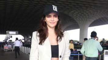 Karishma Tanna walks in style at the airport