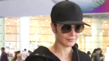Katrina Kaif gets clicked at the airport sporting an all-black look