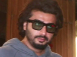 Malaika Arora, Arjun Kapoor and Vikram Phadnis get clicked at a restaurant in Bandra