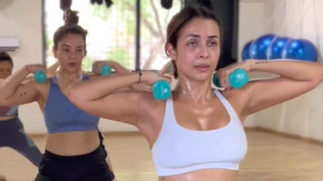 Malaika Arora shares a video of her hardcore workout routine