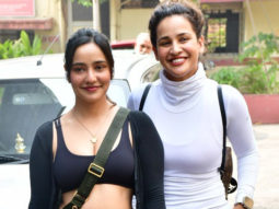 Neha Sharma and Aisha Sharma give fitness motivation working out daily
