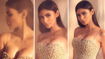 New Instagram photos of Mouni Roy show her raising pizzazz in a seductive pearl-encrusted mini dress