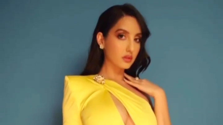 Nora Fatehi raises the glamour quotient with her bright yellow outfit
