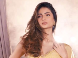 Palak Tiwari looks super chic in this beautiful yellow saree