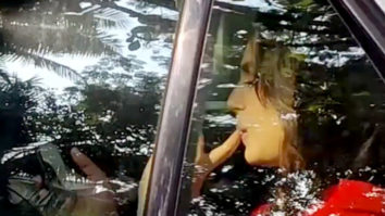 Paps catch a glimpse of Huma Qureshi sporting red outfit