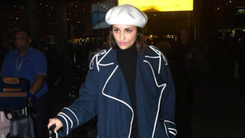 Parineeti Chopra gets snapped with mom dad at the airport