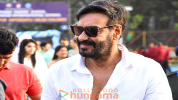Photos: Ajay Devgn snapped attending Jamnabai Narsee School’s sports event