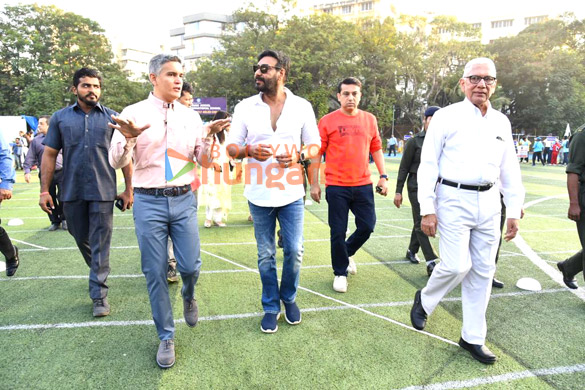 photos ajay devgn snapped attending a school sports event 4