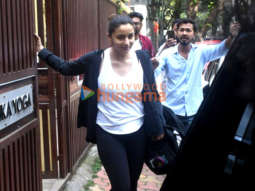 Photos: Alia Bhatt spotted at Anshuka Yoga in Bandra