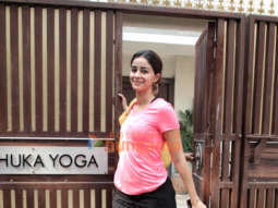 Photos: Ananya Panday spotted at Anshuka Yoga in Bandra