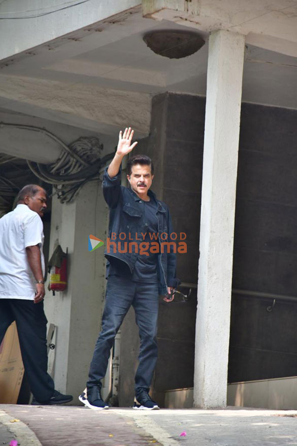 photos anil kapoor spotted at rhea kapoors house in khar 2
