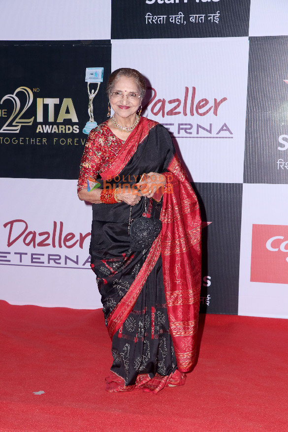 photos celebs snapped attending the red carpet of the 22nd ita awards in mumbai 13