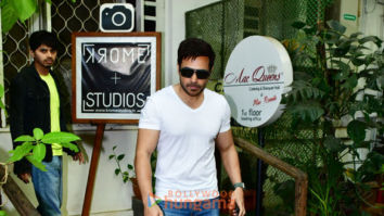 Photos: Emraan Hashmi spotted at Krome studio in Bandra
