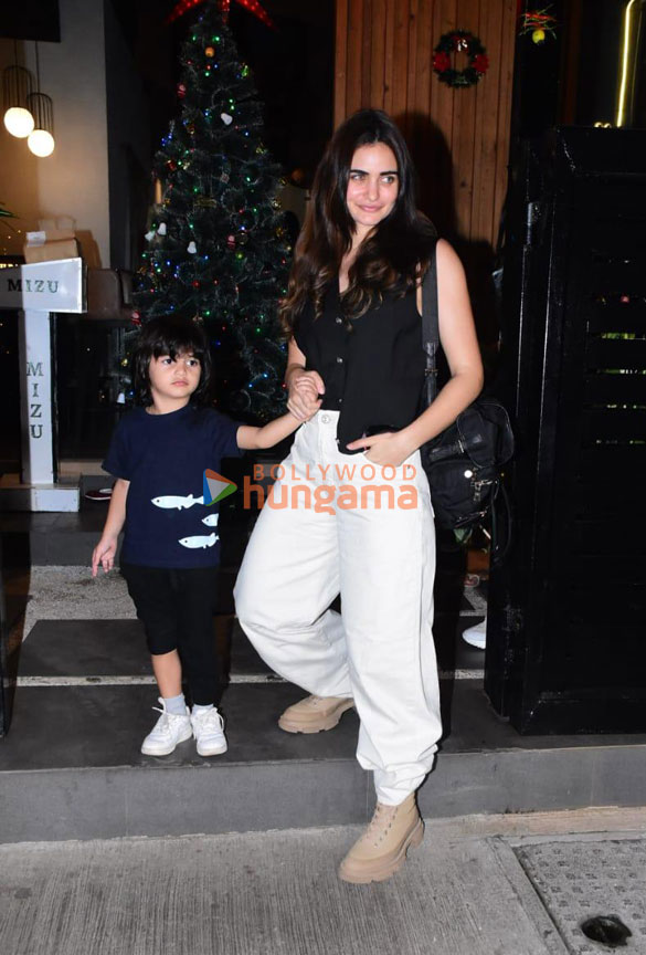 Photos: Gabriella Demetriades and Khushi Kapoor spotted in Bandra