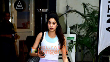 Photos: Janhvi Kapoor snapped outside the gym