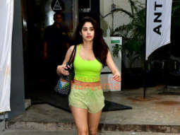 Photos: Janhvi Kapoor snapped outside the gym
