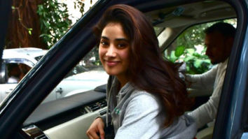 Photos: Janhvi Kapoor spotted outside the gym