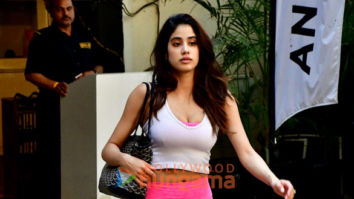 Photos: Janhvi Kapoor spotted outside the gym