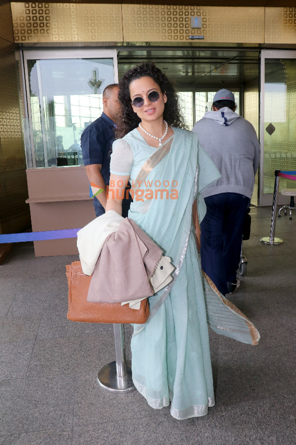 Photos: Kangana Ranaut, Ananya Panday, Mika Singh and Anand Pandit snapped at the airport