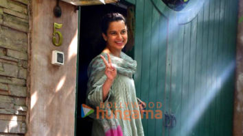Photos: Kangana Ranaut snapped in Bandra