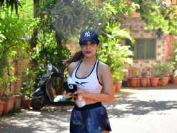 Photos: Malaika Arora snapped outside Diva Yoga in Bandra