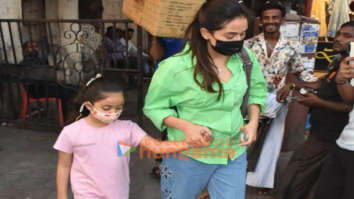 Photos: Mira Kapoor snapped with her daughter in Bandra