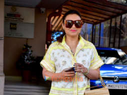 Photos: Rani Mukerji spotted at a dental clinic in Bandra