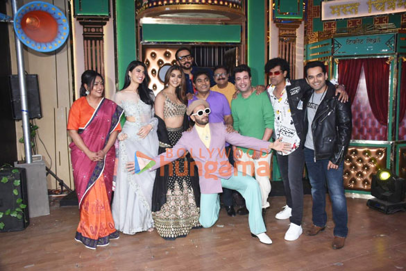 photos ranveer singh rohit shetty pooja hegde jacqueline fernandez and others snapped at cirkus promotion 1