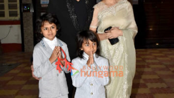 Photos: Riteish Deshmukh, Genelia D’Souza and their children snapped at Christmas celebration in Bandra