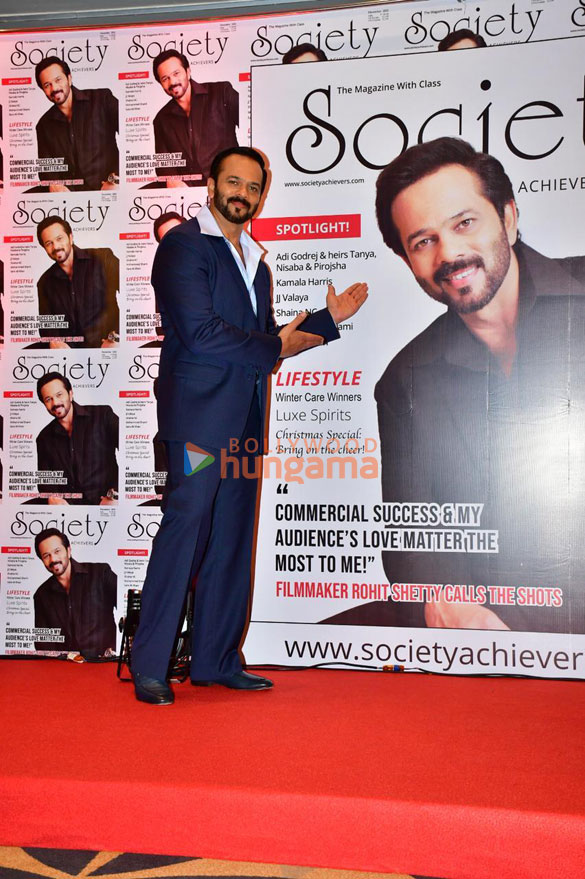 photos rohit shetty snapped attending the launch of the latest issue of society achievers magazine 2