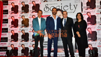 Photos: Rohit Shetty snapped attending the launch of the latest issue of Society Achievers Magazine