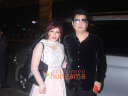 Photos: Sajid Nadiadwala, Warda Khan and Anjali Arora snapped at the airport