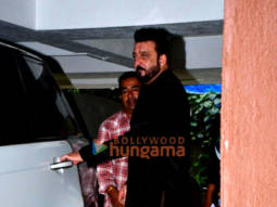 Photos: Sanjay Dutt snapped at a dubbing studio in Khar