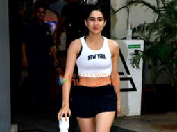 Photos: Sara Ali Khan snapped outside the gym