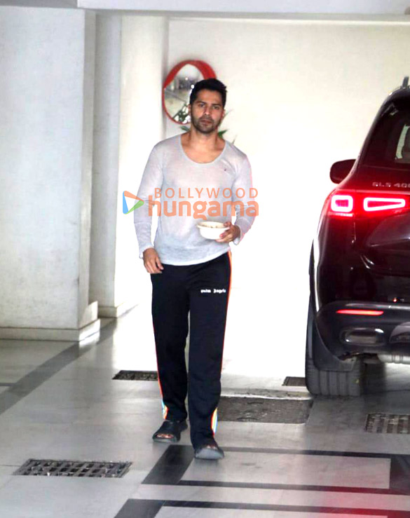 Photos: Varun Dhawan snapped at Karan Johar’s residence Photos: Varun Dhawan snapped at Karan Johar’s residence
