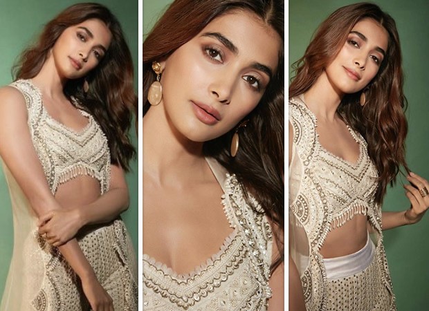 Pooja Hegde’s three-piece ivory co-ord set by Ridhima Bhasin for Cirkus promotions is the reception outfit of the season : Bollywood News