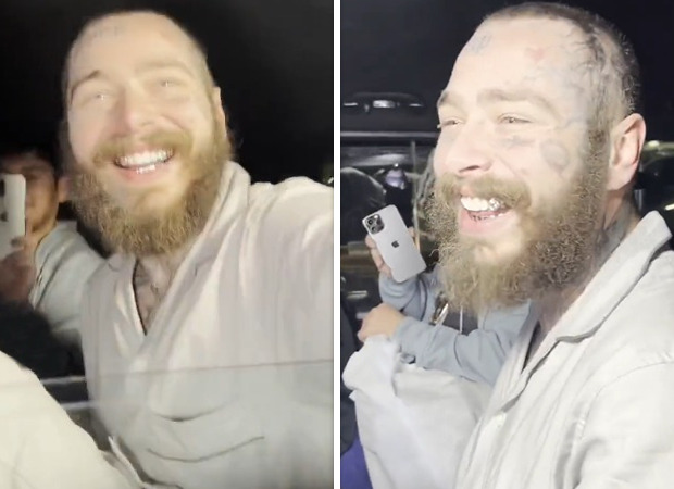 Post Malone arrives in Mumbai for his first concert; receives warm welcome; see videos 