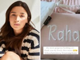 Alia Bhatt flaunts cute bedding set received by her daughter Raha Kapoor