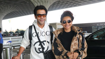 Rajkummar Rao and Patralekha look adorable as they smile for paps