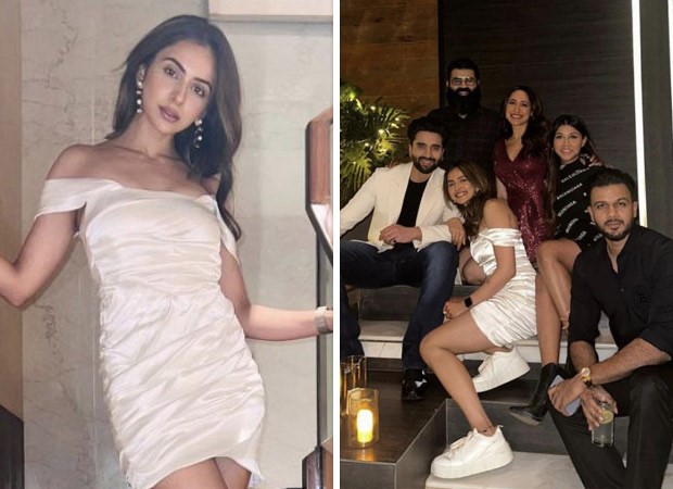 Rakul Preet Singh in white satin off-shoulder dress at beau Jacky Bhagnani’s birthday bash is treat to the eyes : Bollywood News