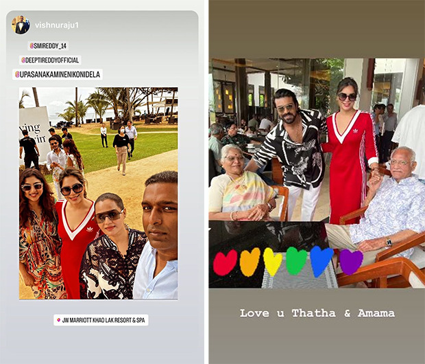 Ram Charan enjoys a Thailand vacation with wife Upasana Kamineni Konidela before the arrival of their baby