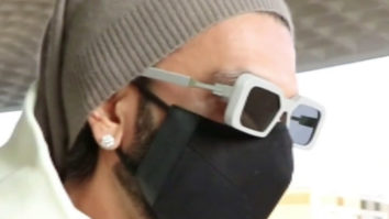 Ranveer Singh, Ishaan Khattar, Harman Baweja get clicked at the airport as they leave for FIFA finals