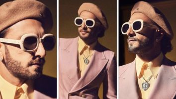 Ranveer Singh makes a stylish colour-block statement in Gucci outfit for Cirkus promotions